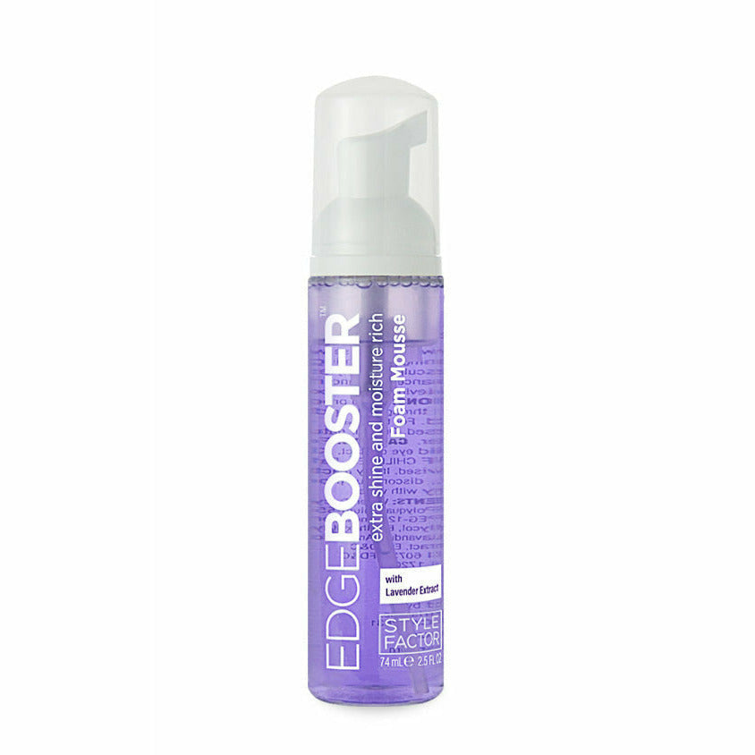 Style Factor: Ultimate Edge Booster Shine & Moisture Foam Mousse 2.5oz