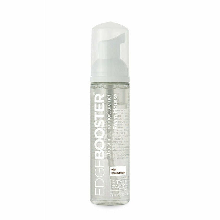 Style Factor: Ultimate Edge Booster Shine & Moisture Foam Mousse 2.5oz