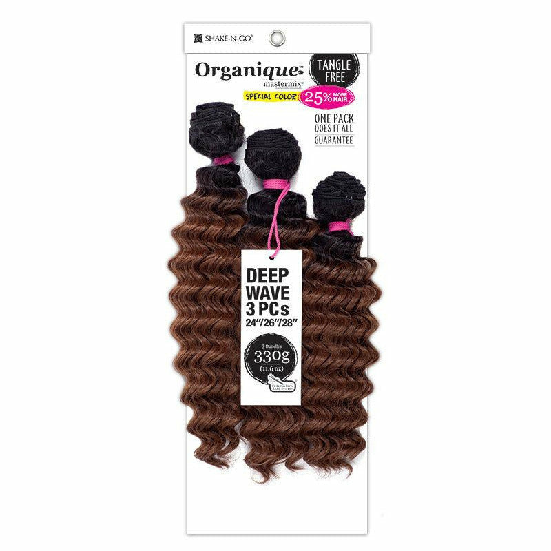 Ultimate Organique Deep Wave 3-Piece Set: 24/26/28'' - Shake N' Go