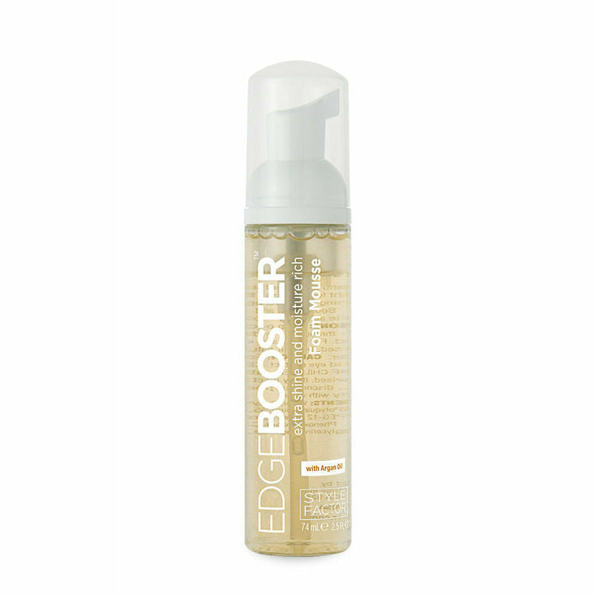 Style Factor: Ultimate Edge Booster Shine & Moisture Foam Mousse 2.5oz